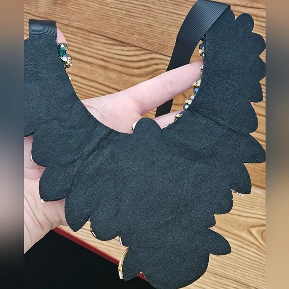 Emerald Green Statement Necklace And Earrings Fashion Jewlery Costume - Picture 3 of 10